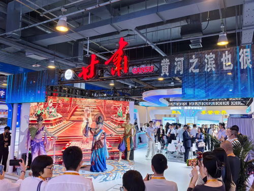 從壁畫(huà)到硅片 2023年服貿(mào)會(huì)上甘肅的時(shí)空對(duì)話